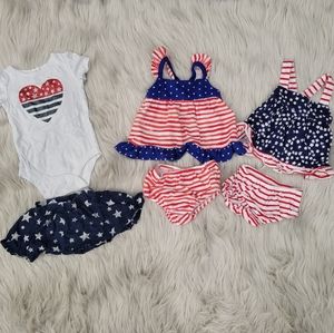 Patriotic baby bundle